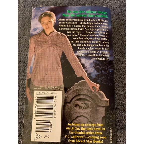 V.C. Andrews "Celeste" Paperback Book First In Gemini Series - Picture 2 of 5